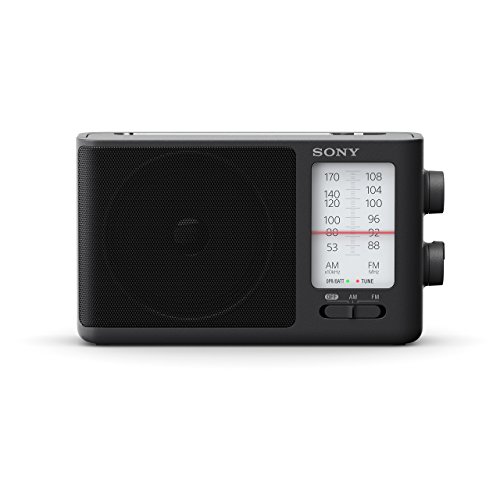 Sony Icf-506 Analog Tuning Portable Fm/Am Radio, Black, 2.14 Lb (Renewed) #TOP1
