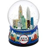 New York Snow Globe 3.5 Inches NYC Skyline Souvenir