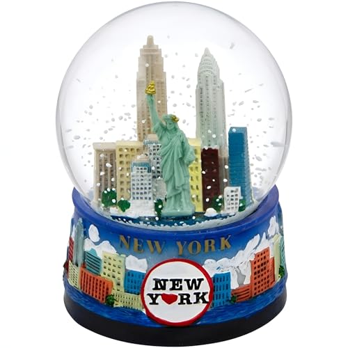 New York Snow Globe 3.5 Inches NYC Skyline Souvenir