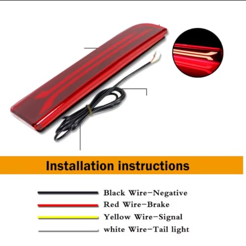 Feu stop arrière Mitsubishi Evolution X 2008-2017 rouge MR515741 - 3