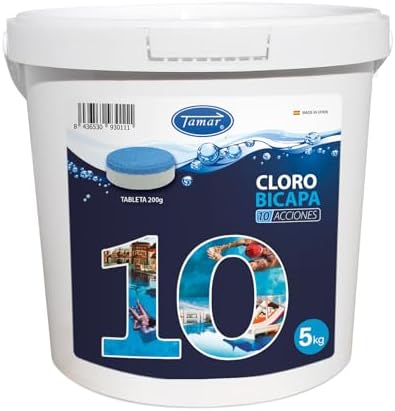 Tamar Chlorine 10 Actions Bilayer, 200 g Multifunctional Tablets ...