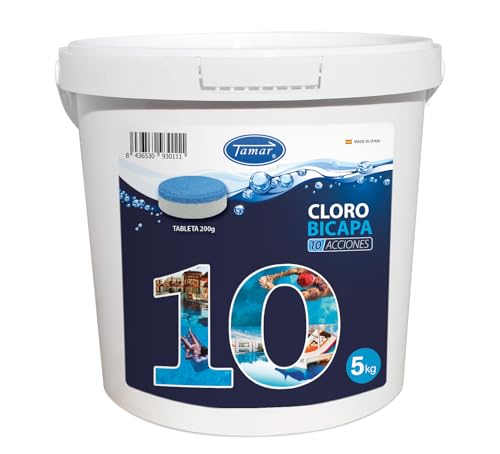 Tamar Tabletas Cloro 10 Acciones 200g