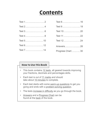 New KS2 Maths 10-Minute Tests: Fractions, Decimals & Percentages - Year 5: perfect for catching up at home (CGP KS2 Maths) - Image 3