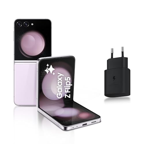 Samsung Galaxy Z Flip5 Smartphone Android 5G avec Galaxy AI, 512 Go, Chargeur Secteur Rapide 25W Inclus [Exclusivité Amazon], Smartphone déverrouillé, Vert d'eau, Version FR