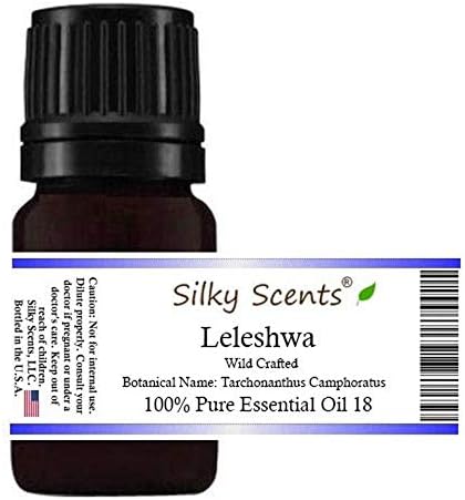 Leleshwa (Camphor Bush) Wild Crafted Essential Oil (Tarchonanthus Camphoratus) 100% Pure and Natural - 10 ML