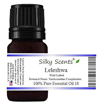 Leleshwa Camphor Bush Wild Crafted Essential Oil Tarchonanthus Camphoratus 100% Pure and Natural - 1OZ-30ML