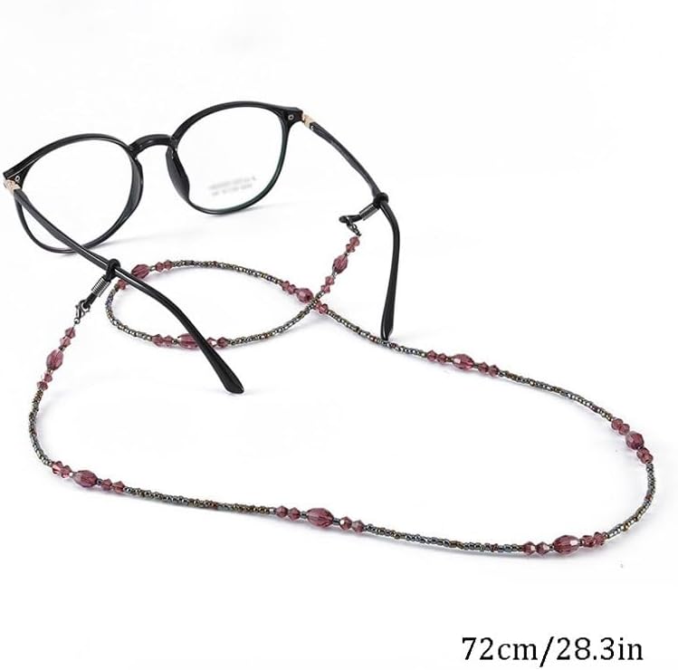 Versatile Bead Eyeglass Chains Sunglasses Hanging Neck Outdoor Sports Eyewear Lanyard Accessories