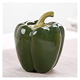 TANYTAO-SHOP Teedose，Behälter Kreative Dekoration Tee Caddy verschlossene lagerung Tee verlässt jar rote gelbe grüne Pfeffer passbare Keramik Handwerk tearware Geschenk-Idee für Tee-Liebhaber