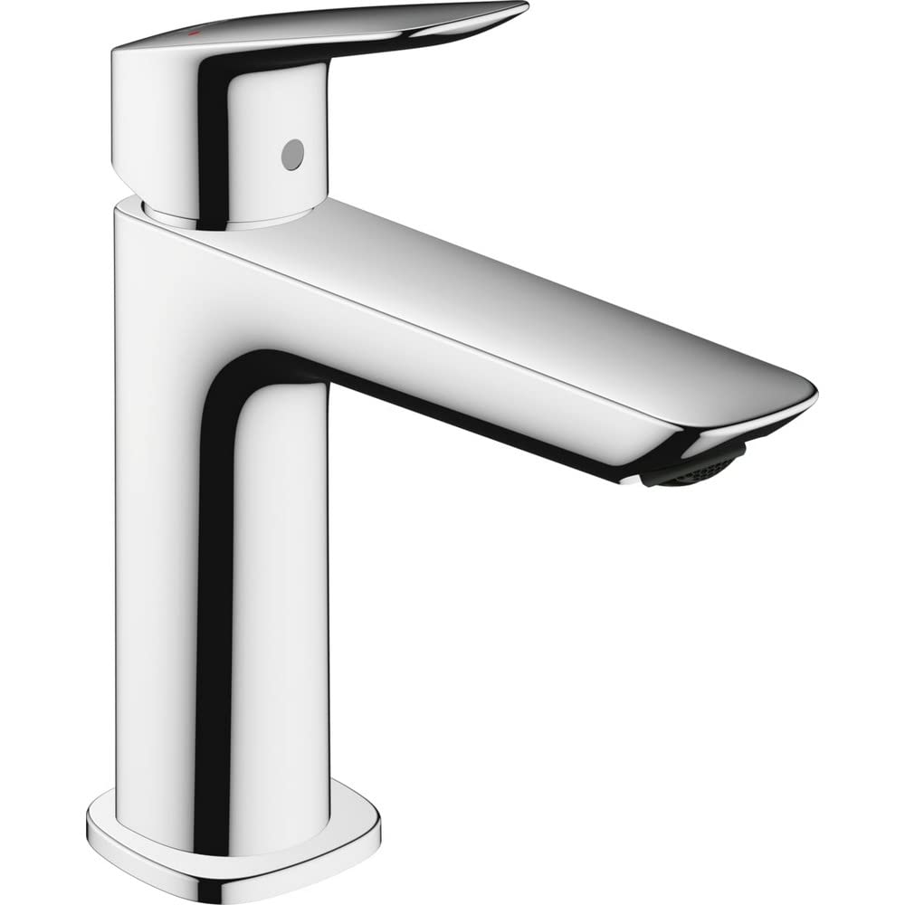 Hansgrohe Logis Single Lever Basin Mixer 110 Fine Without Waste Set Chrome 71253000 Large