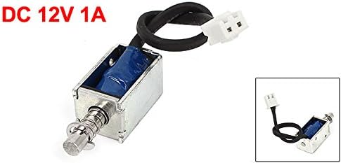 Sourcingmap a14081500ux0652 Open Frame Electromagnet Eelectric Solenoid, DC 12V, 1 Amp - Image 4