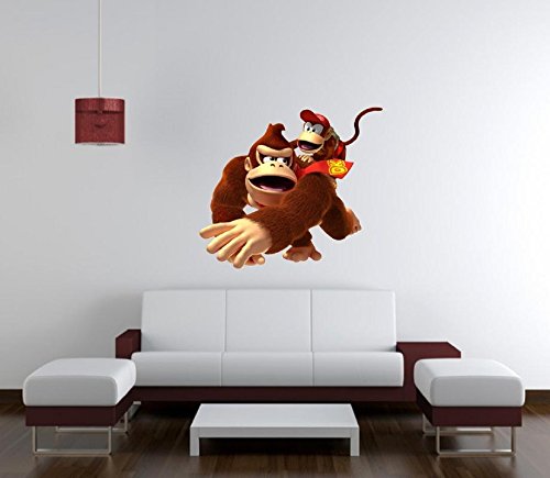 Sticker Studio Donkey Kong Wall Sticker (PVC Vinyl,Size -58 cm X 50 cm ...