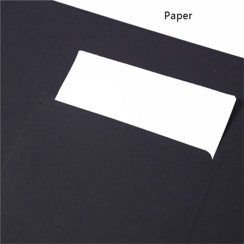 Travel Growth Commemorative Book ﻿ Cardboard DIY Albums Window Scrapbooks Airplane Box Packaging Applicable to photos, receipts, star cards, etc(black-JoJo's Bizarre Adventure1)