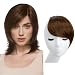 Clip in Hair Bangs Fringe Hair Extensions Swept Full Sweeping Side Synthetic Hairpiece Hair Piece For Women Japan High Temperature Fiber SARLA B2&4/30