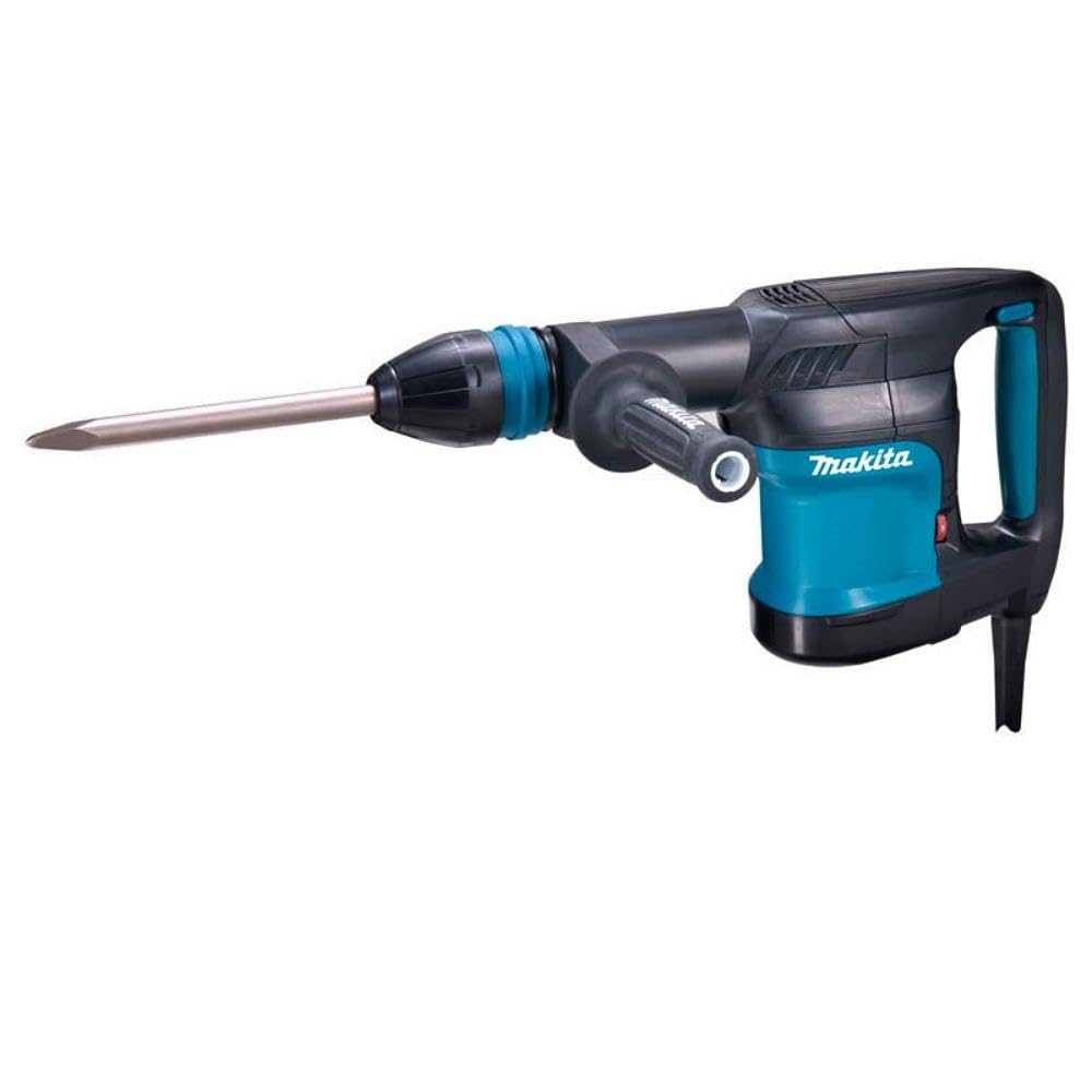 Makita HM0870C - Martillo Demoledor Eléctrico con cable Sds Max 1100W 5.1 Kg, Azul