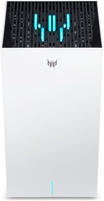 Predator Connect T7 Wi-Fi 7 BE11000 Mesh Gaming Router | Intel Killer Prioritization Engine | Up to 3000 Sq. Ft. | Up to 200 Devices | 2.5Gbps WAN & 2 x 1Gbps LAN | Lifetime Internet Security