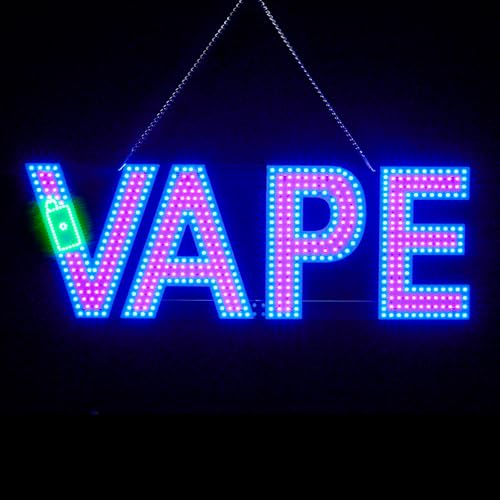 Panneau publicitaire DEL VAPE pour signaler votre magasin de fumerie