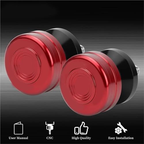 Carretes M8 Z1000 deslizadores de caballete aluminio CNC moto 6