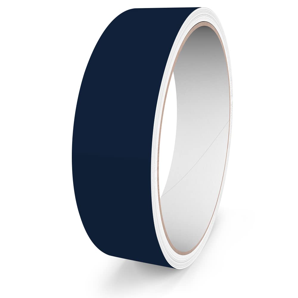 Motoking Bandes Décoratives, Bleu Nuit Brillant, 40 Mm