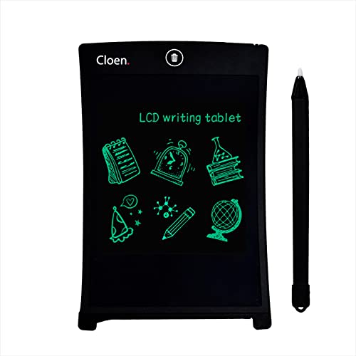 Pizarras Digitales Tableta de Escritura LCD de 8.5' | Pizarra Digital | (8.5' Negro) | Tableta para Dibujo | Ideal para Escribir y Dibujar |...