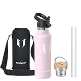 Super Sparrow Botella Agua Acero Inoxidable - Botella Agua Niños - 620ml -...