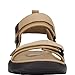 HEYDUDE Carson Sandal Sport Mode Tan/Brown Size 12, Men's Shoes, Men's Slip-on Sandal, Comfortable & Light-Weight