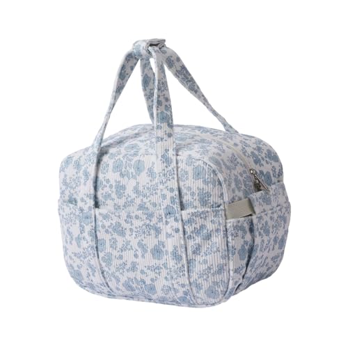 Bolsa de almuerzo para pícnics y comidas diarias organizador con compartimentos FOLODA de algodón 5