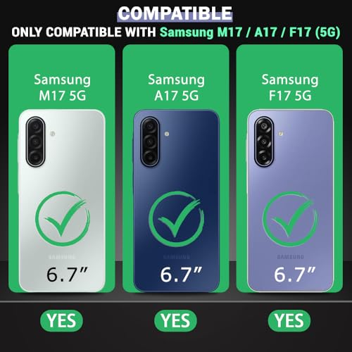 Image of TheGiftKart Liquid Silicon Back Cover Case for Samsung Galaxy M17 5G / A17 5G / F17 5G | ShockProof Military Grade Protection | Micro-Fibre Cloth On Inner Side | Anti-Slip Grip Back Cover (TPU, Black)