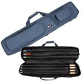 GSE Games & Sports Expert 3x4 Soft Billiard Pool Cue Stick Carrying Case (Blue)