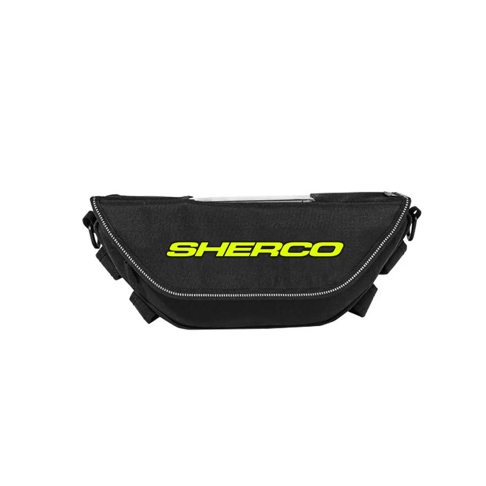 Generico Borsa porta attrezzi per motocicletta per Sherco SE F SEF 250 300 450 510 SE300 Borsa da manubrio per moto Borsa da viaggio impermeabile per navigazione