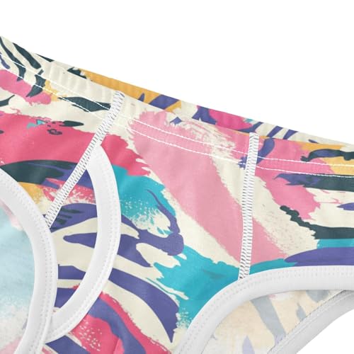 KLL Tigers animal Animal Print Toddler Boy Soft Athletic Underwear Breathable Undies4