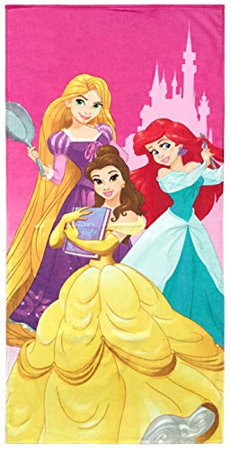 Jay Franco Disney Princesses We are Strong Kids Bath/Pool/Beach Towel - Super Soft