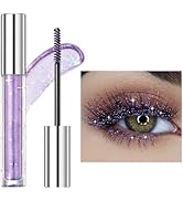 DLZZRS Colored Mascara for Eyelashes, Diamond Glitter Colorful Shiny Sparkle Waterproof Long Last...