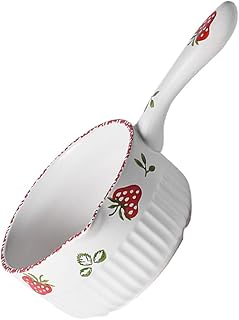 Cabilock Ceramika Mleka Pan Maslo Cieplej 1. 2L Non Stick Rondla Odporny Na Wysoka Temperature Mleka Pan Makaron Garnek Mini I Jest Wyposazony W Plyte Kuchenna Pot Kuchnia Naczynia Do