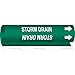 Brady 5769-I, 92787 High Performance - Wrap Around Pipe Marker, (Pack of 20 pcs)