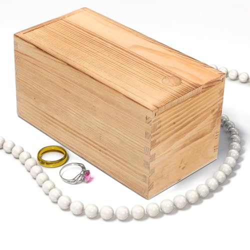 Boîte à bijoux en bois pour protéger vos boucles d'oreilles de la poussière - 6