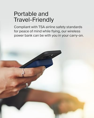 Image of Belkin 10000mAh 15W Qi2 MagSafe Power Bank w /Built-in Kickstand