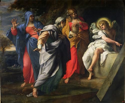 De Célèbres Tableaux Mural sur Toile Posters Décoration Annibale Carracci Portrait 60x90cm
