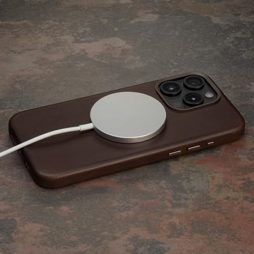 TORRO Case Compatible with iPhone 15 Pro Max – Premium Leather MagSafe Compatible, Slim Bumper Case (Dark Brown) by TORRO - Used condition - Image 3