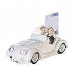aus Poly Casablanca Spardose Hochzeitsauto,Poly,wei