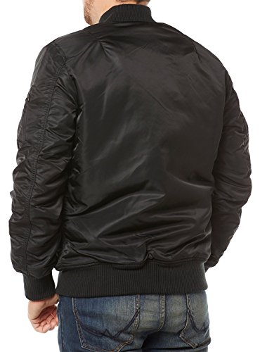 Alpha Industries MA-1 VF 59 Long Bomberjacke für Herren Black – Ansicht 5