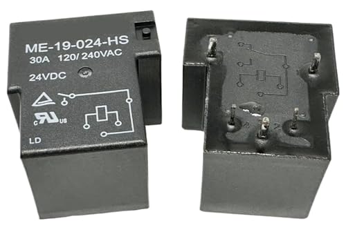 Relé de 5 pines ME-19-048-HS con bobina de 48V y capacidad de 30A para control electrónico 1