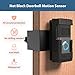 VEGATON Anti-Theft Video Doorbell Mount for Ring/Blink Video Doorbell, Compatible with Ring Doorbell 1/2/3/3Plus/4/2020/2023/Blink 2021, Adjustable No-Drill Mounting Bracket Accessories for Houses