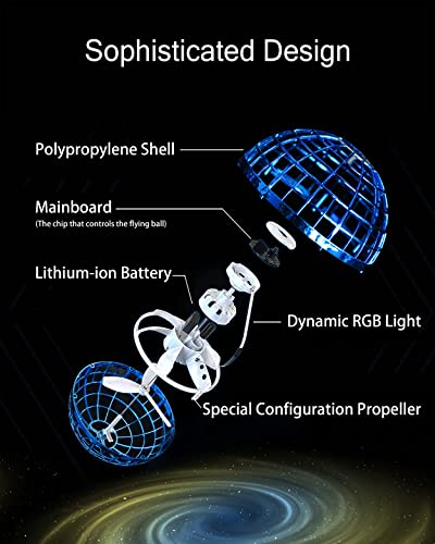 Hover Balls Toy , Floating Ball Flying Orb Ball Rechargeable Boomerang Ball Drone Cosmic Orb That Brings Magic Into Reality, Birthday Flying Toys For Kids, Boys, Girls #TOP1