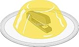 LA STICKERS Stapler in Jello The Office - Sticker Graphic - Auto, Wall, Laptop, Cell, Truck Sticker for Windows, Cars, Trucks