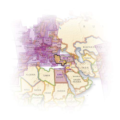 Türkiye (Turkey): Mediterranean Coast Map