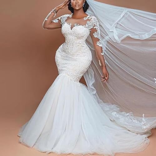Vintage Wedding Dresses for Bride Plus Size Beach Bridal Gown Elegant Lace Appliqued Bridal Wedding Dress4