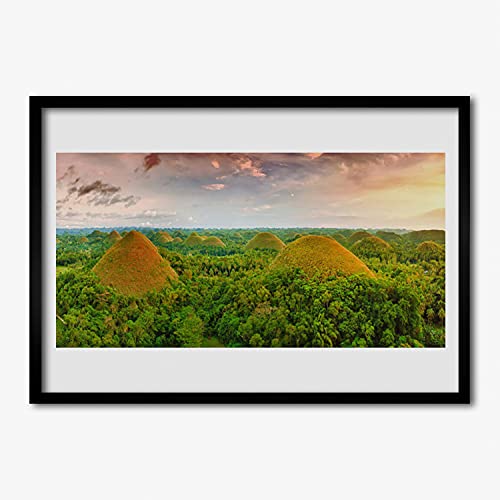 Affiche encadrée 70x50 cm avec cadre en MDF Tulup pour une décoration murale haut de gamme
