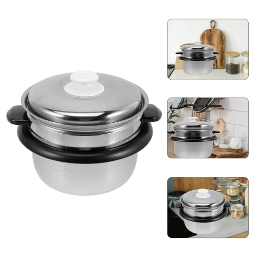 Recipiente de 2l TOYANDONA para ollas electricas: cocina al vapor recetas sanas en casa 8