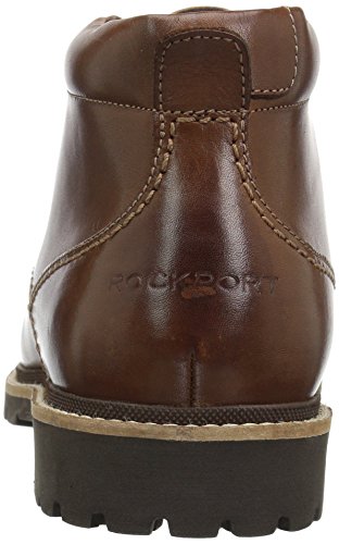 Rockport Men's Marshall Chukka Chukka Boot, Dark Brown Leather, 7.5 W Us #TOP8
