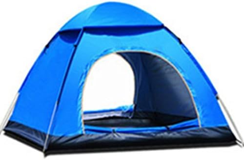LLCP 4 People Open Tents, Wind And Rain Protection, Two-Door Breathable, Portable, Family Camping Tent